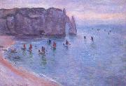 Claude Monet Fishing Boats Leaving Etretat oil painting
